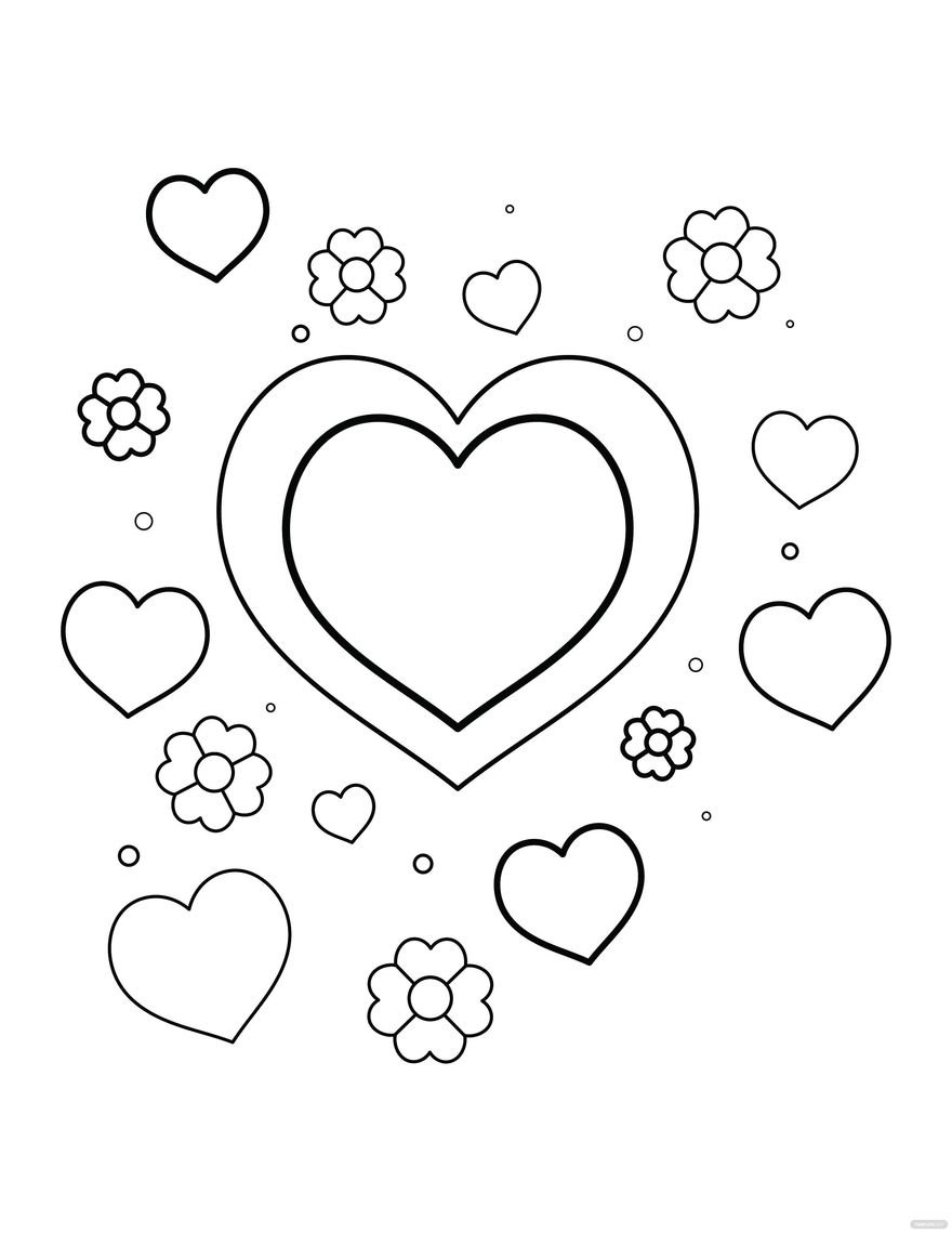 45 Roses Coloring Pages for Adult Free Printable 93