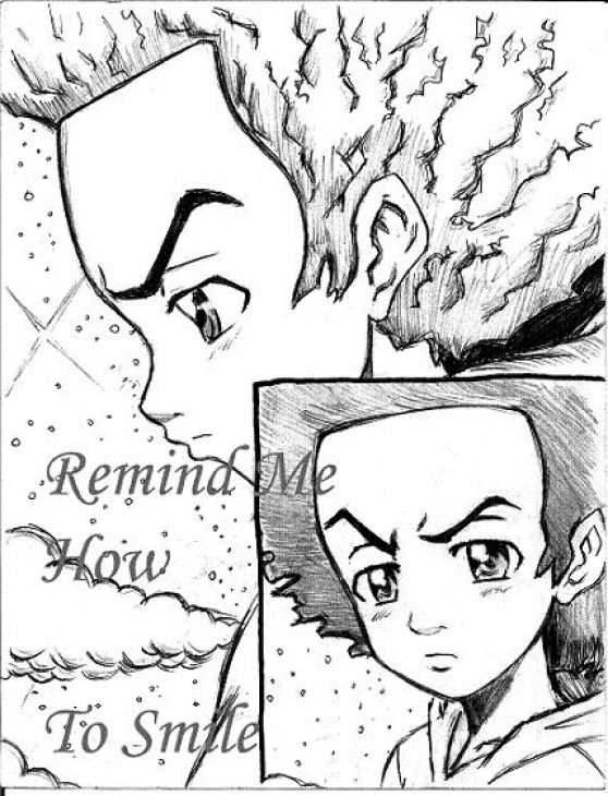 65+ Boondocks Color Pages 17