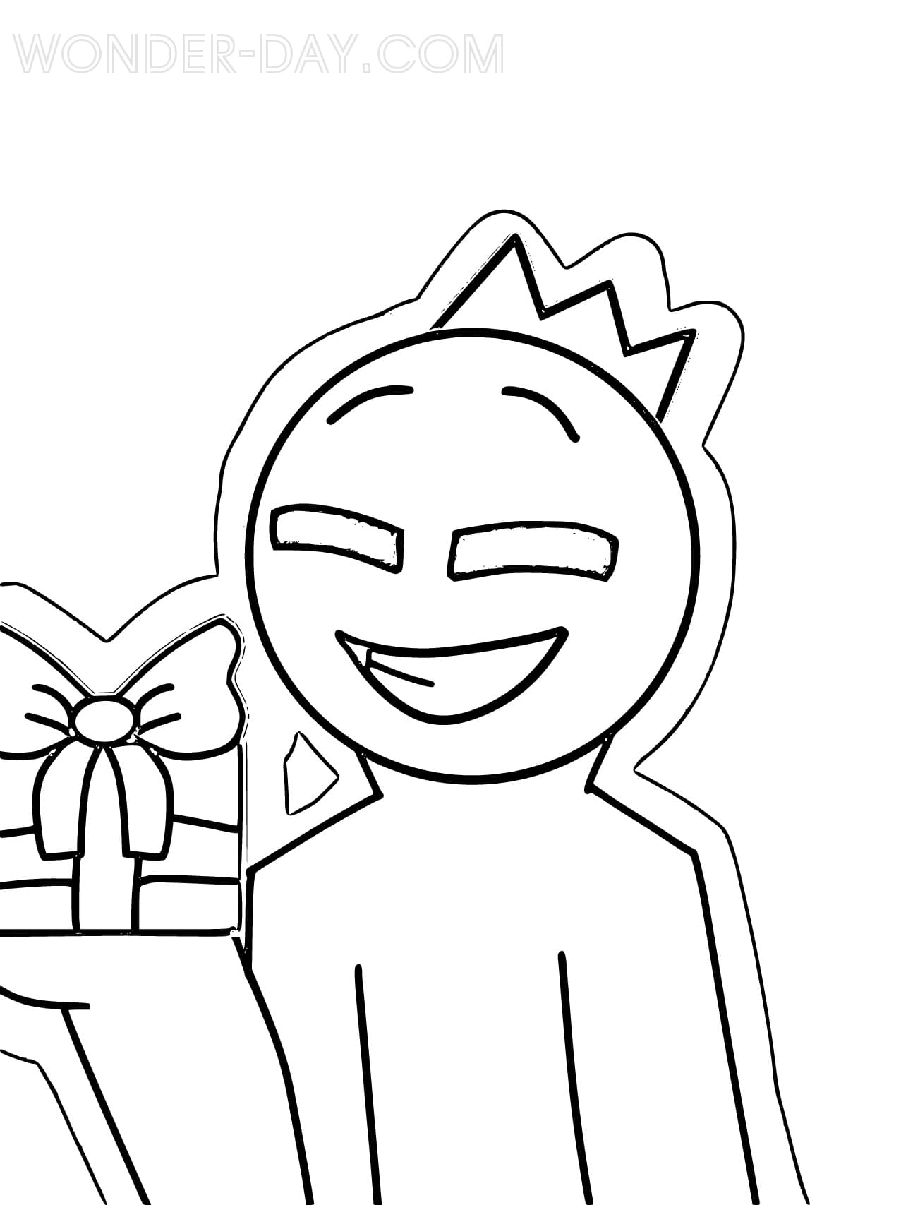 75 Roblox Rainbow Friends Coloring Pages Free Printable 104