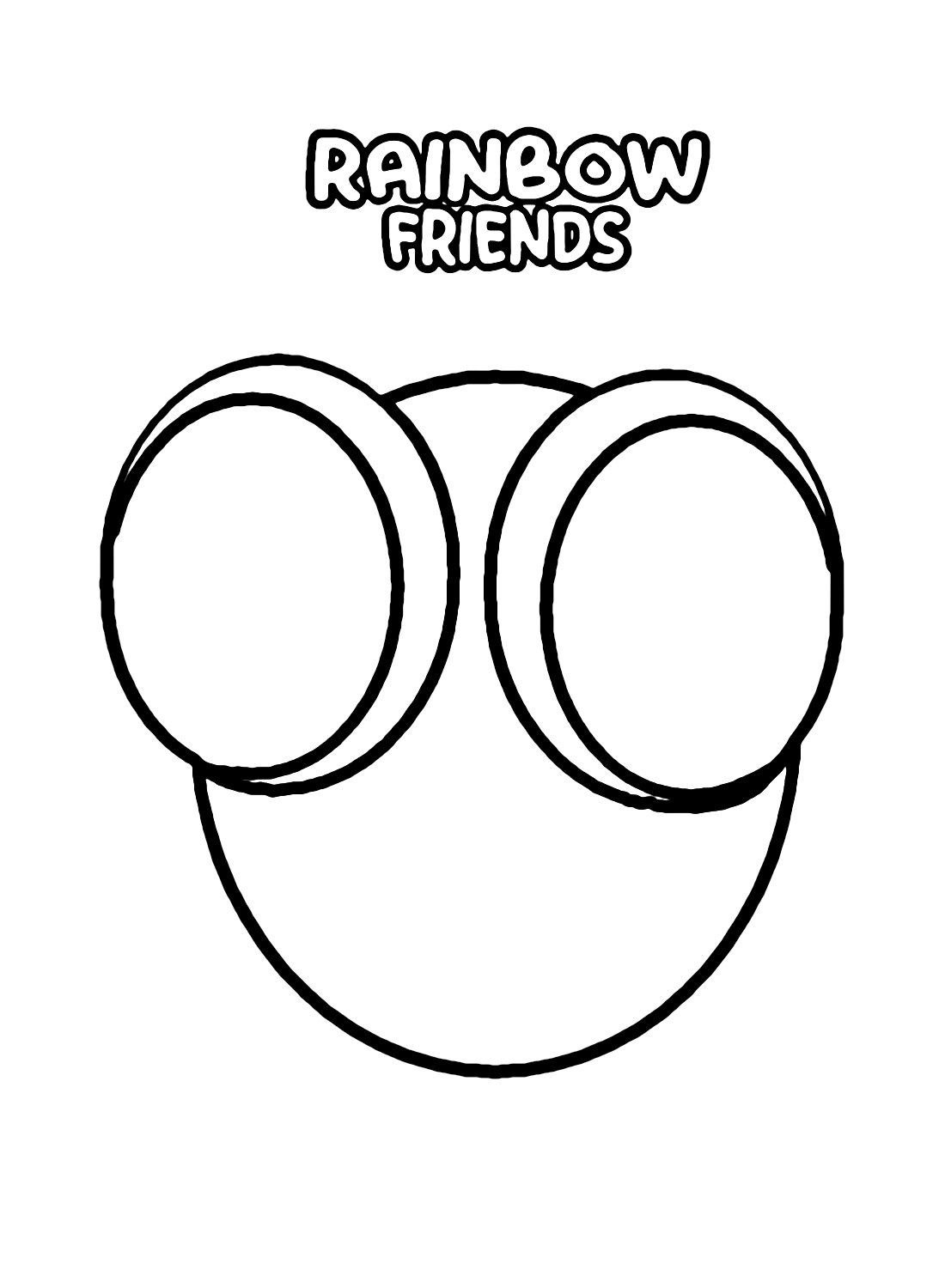 75 Roblox Rainbow Friends Coloring Pages Free Printable 123