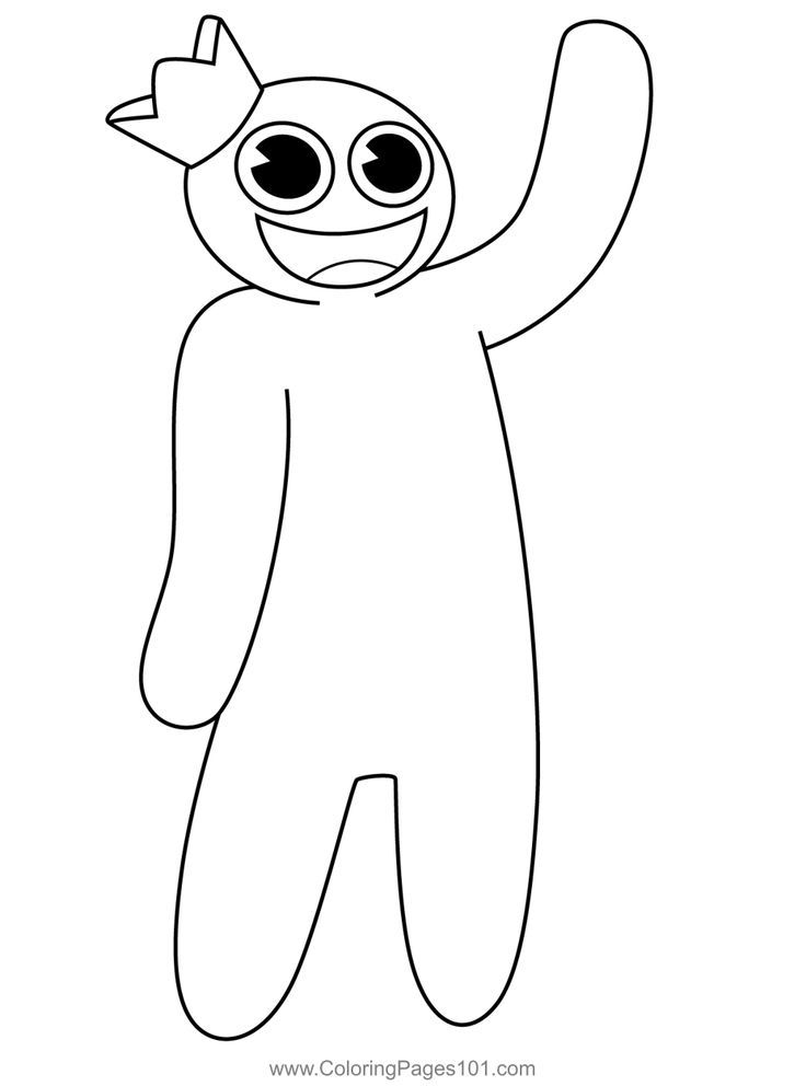 75 Roblox Rainbow Friends Coloring Pages Free Printable 3