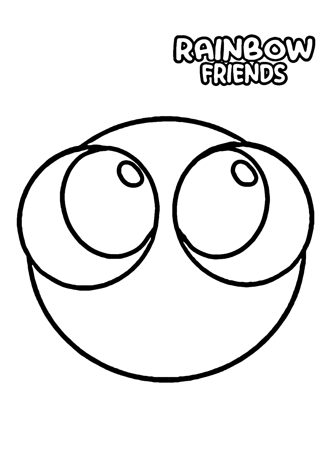 75 Roblox Rainbow Friends Coloring Pages Free Printable 5