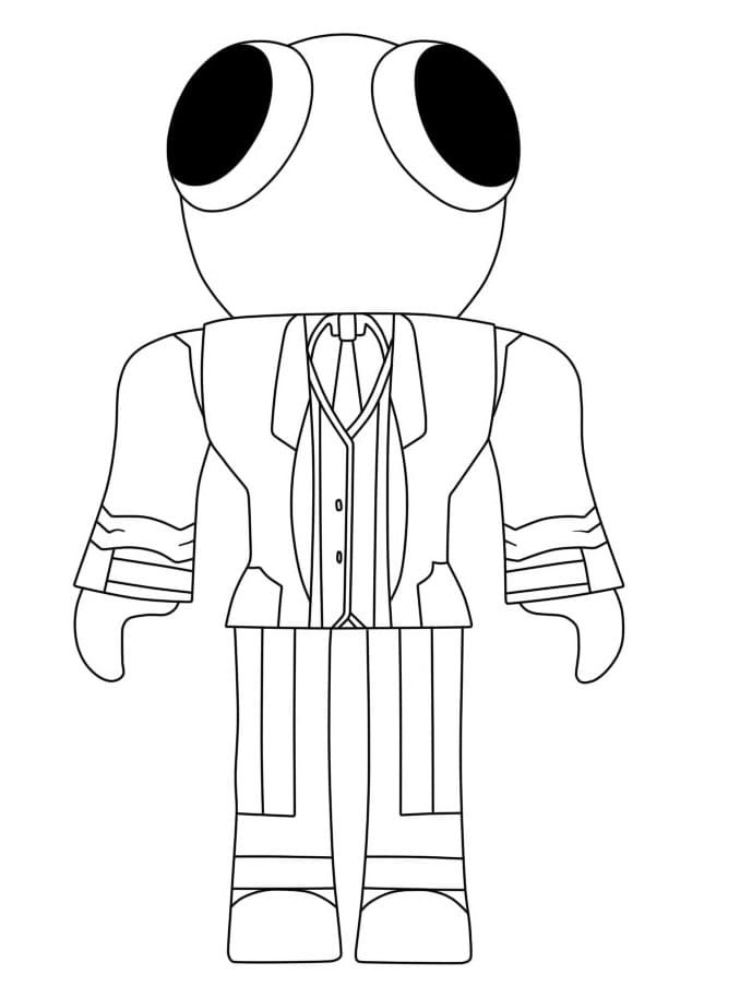 75 Roblox Rainbow Friends Coloring Pages Free Printable 8