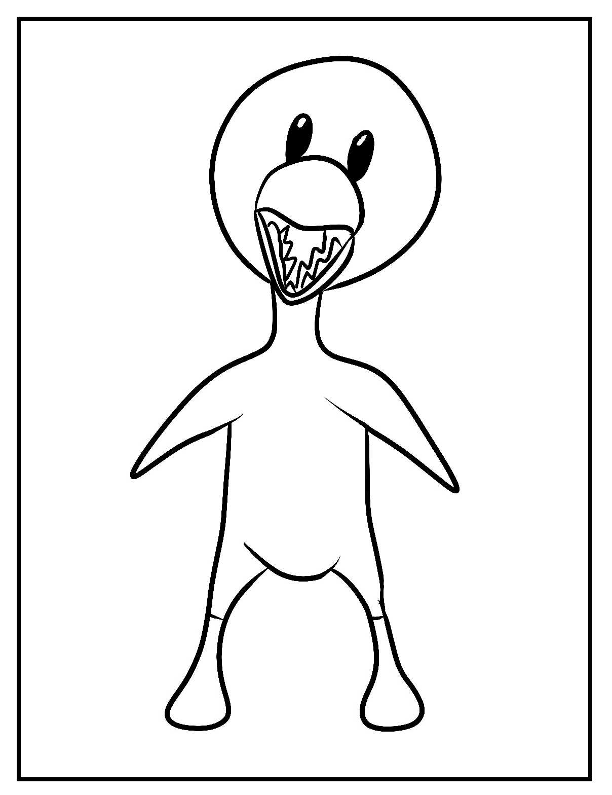 75 Roblox Rainbow Friends Coloring Pages Free Printable 93