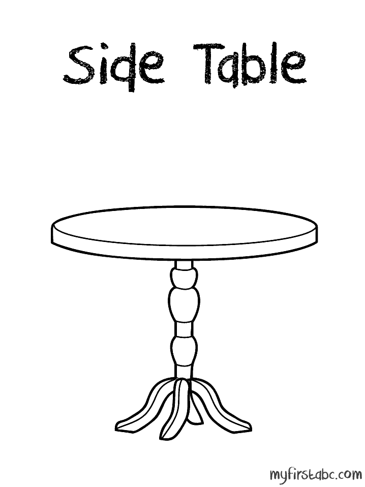 90+ Coloring Pages Table: Designs for Endless Fun 27