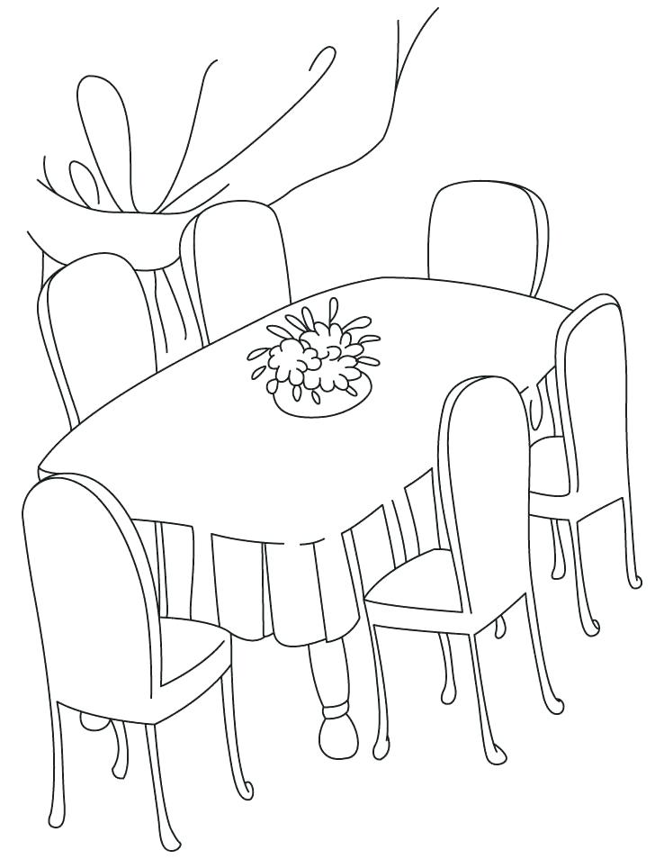 90+ Coloring Pages Table: Designs for Endless Fun 44