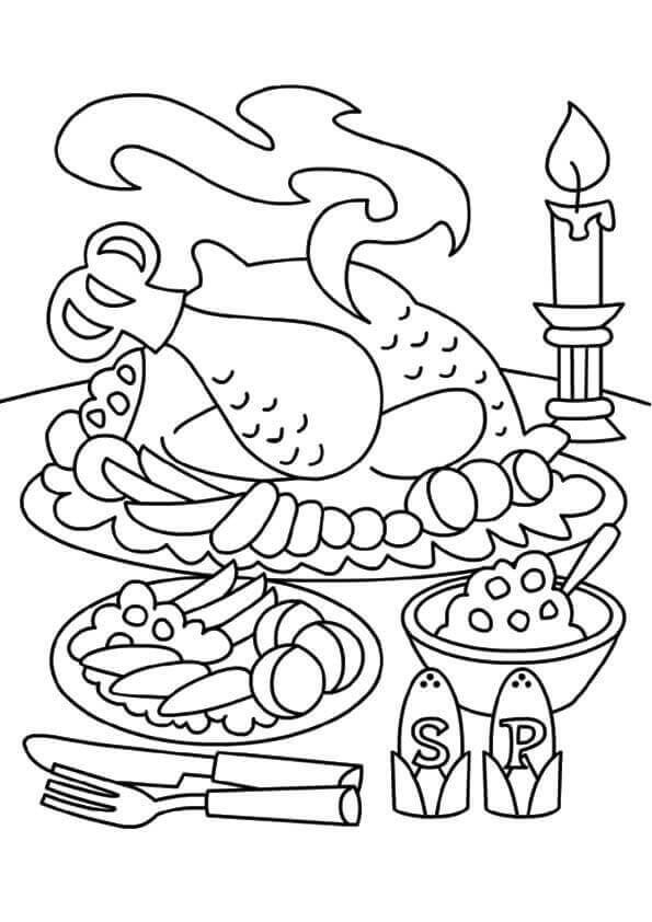 90+ Coloring Pages Table: Designs for Endless Fun 60