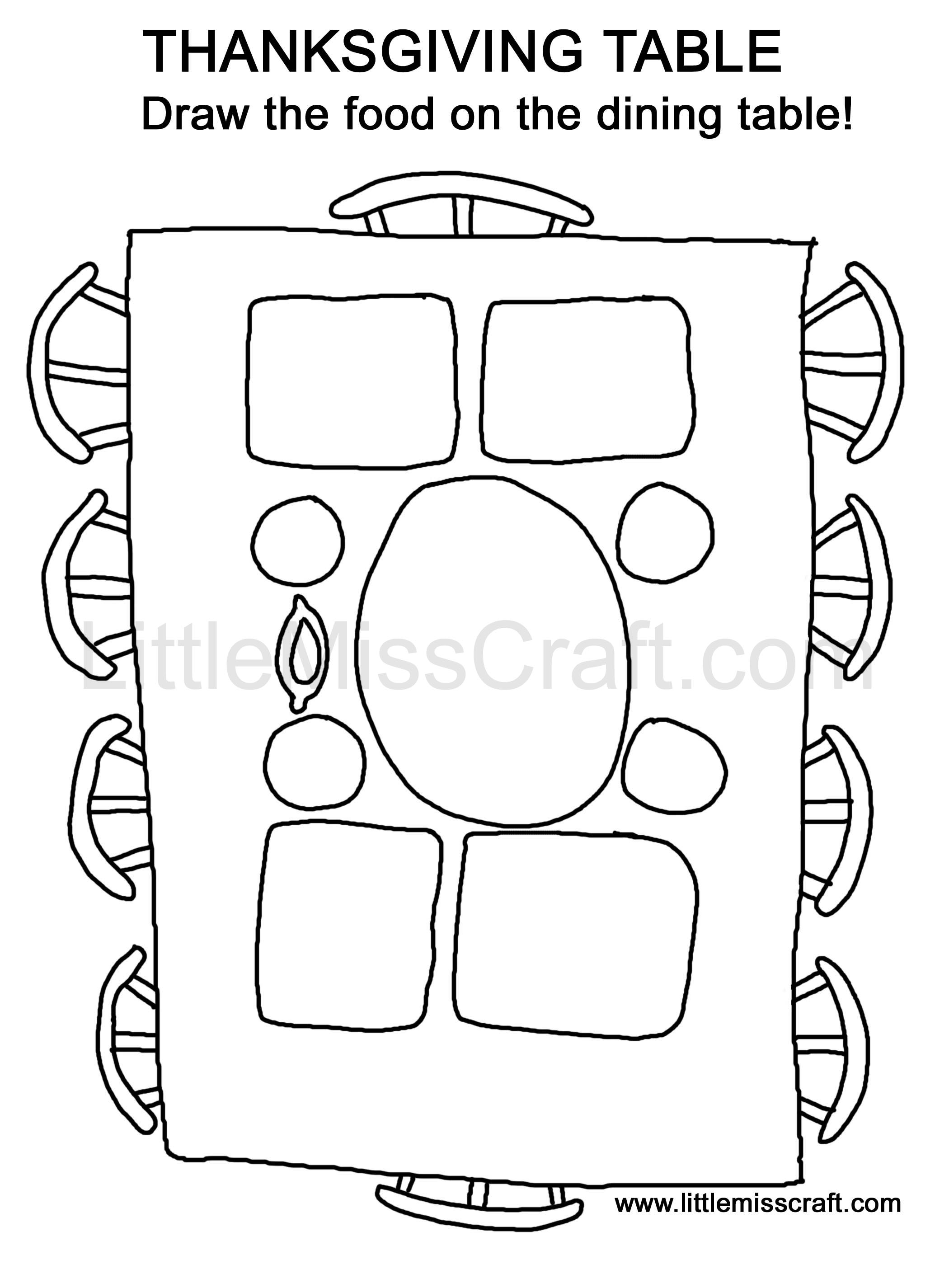 90+ Coloring Pages Table: Designs for Endless Fun 69