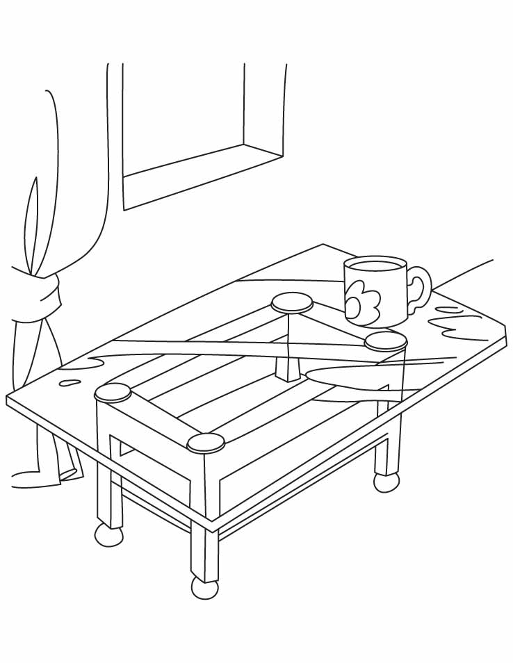 90+ Coloring Pages Table: Designs for Endless Fun 89