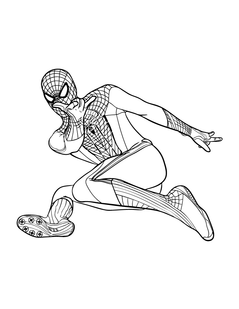 99+ Spider Man Halloween Coloring Pages 102