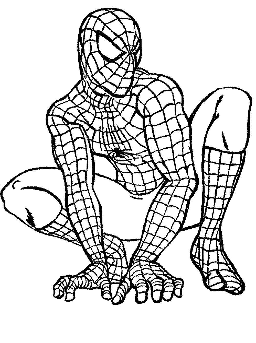 99+ Spider Man Halloween Coloring Pages 108