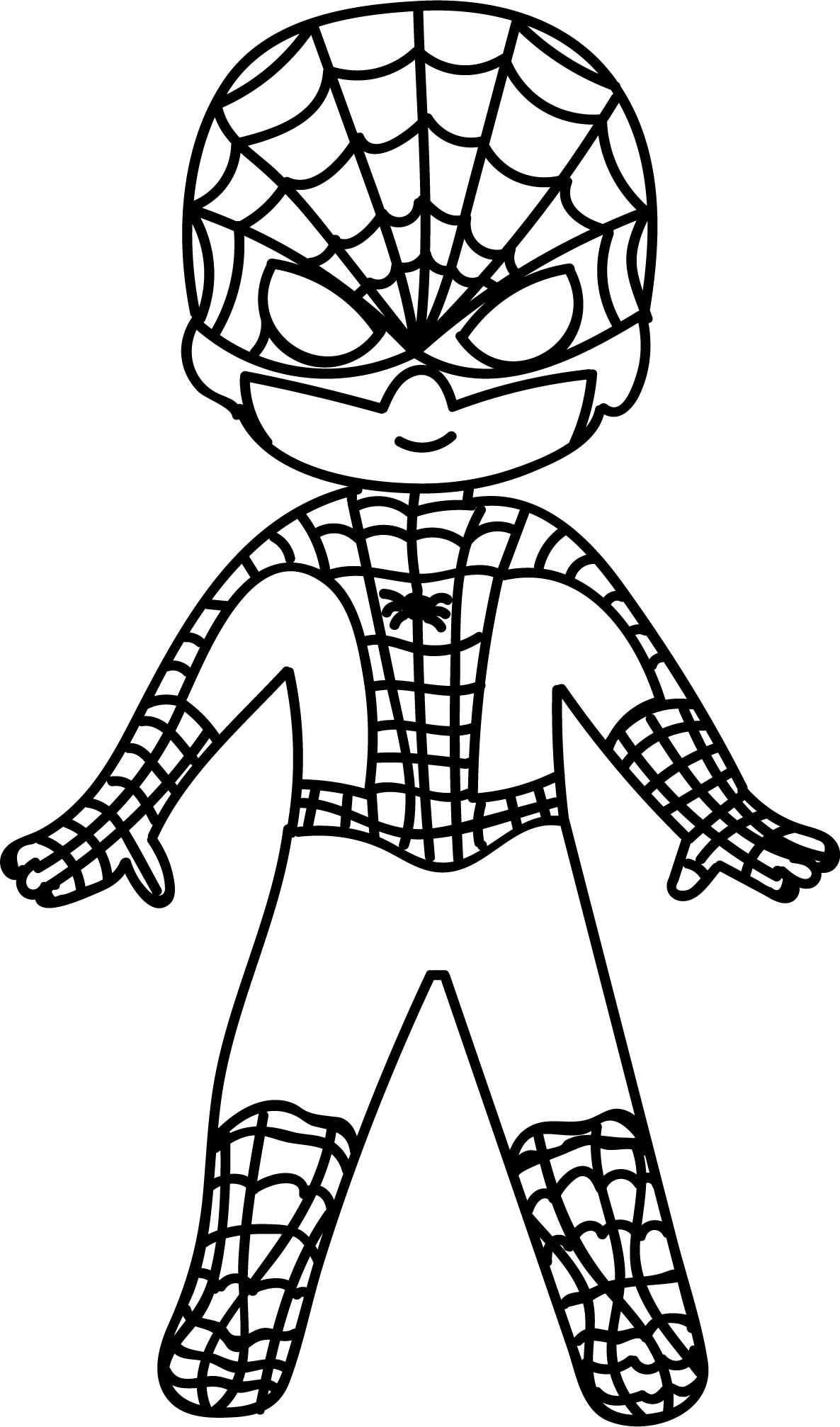 99+ Spider Man Halloween Coloring Pages 19