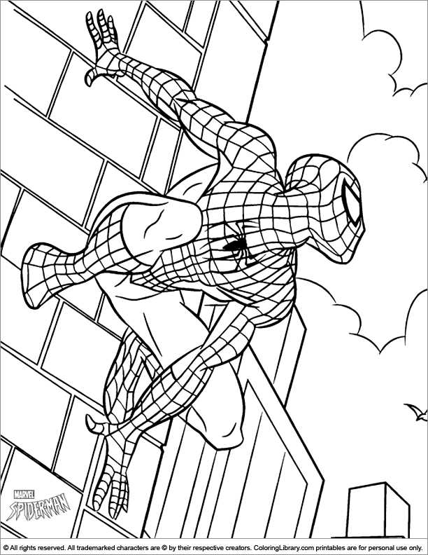 99+ Spider Man Halloween Coloring Pages 22