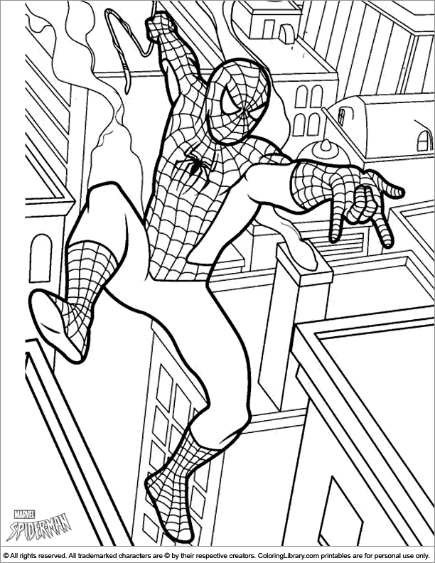 99+ Spider Man Halloween Coloring Pages 26