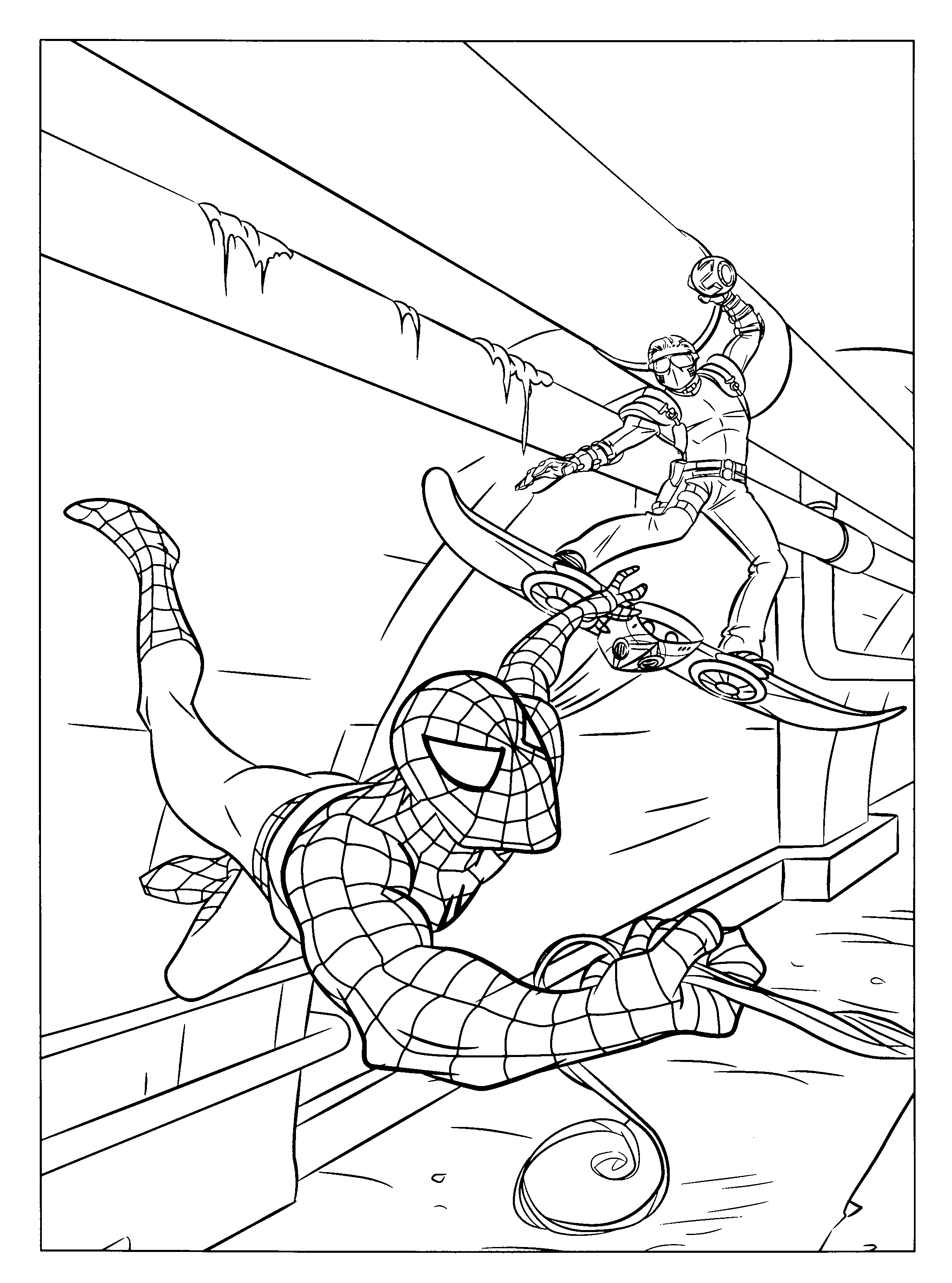 99+ Spider Man Halloween Coloring Pages 31