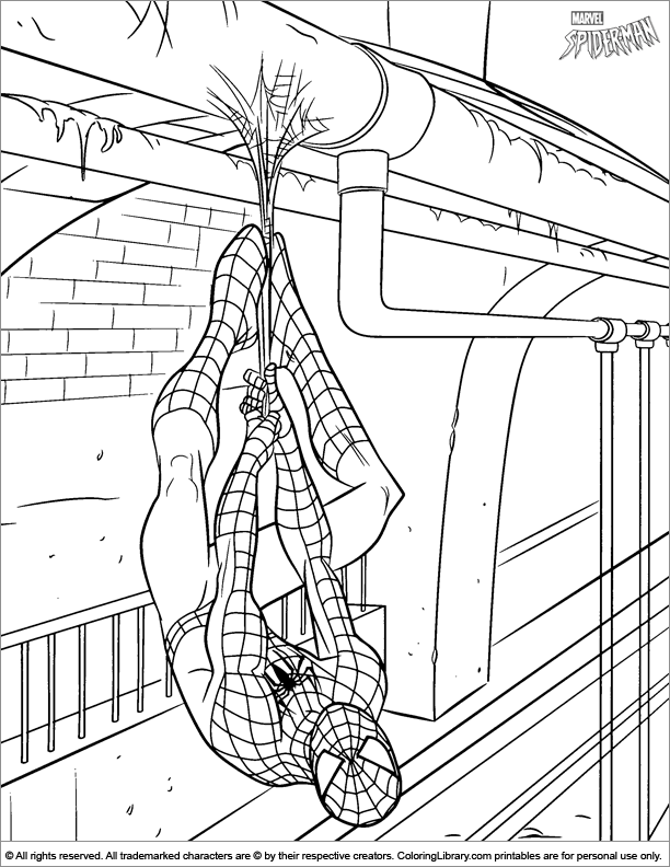 99+ Spider Man Halloween Coloring Pages 41