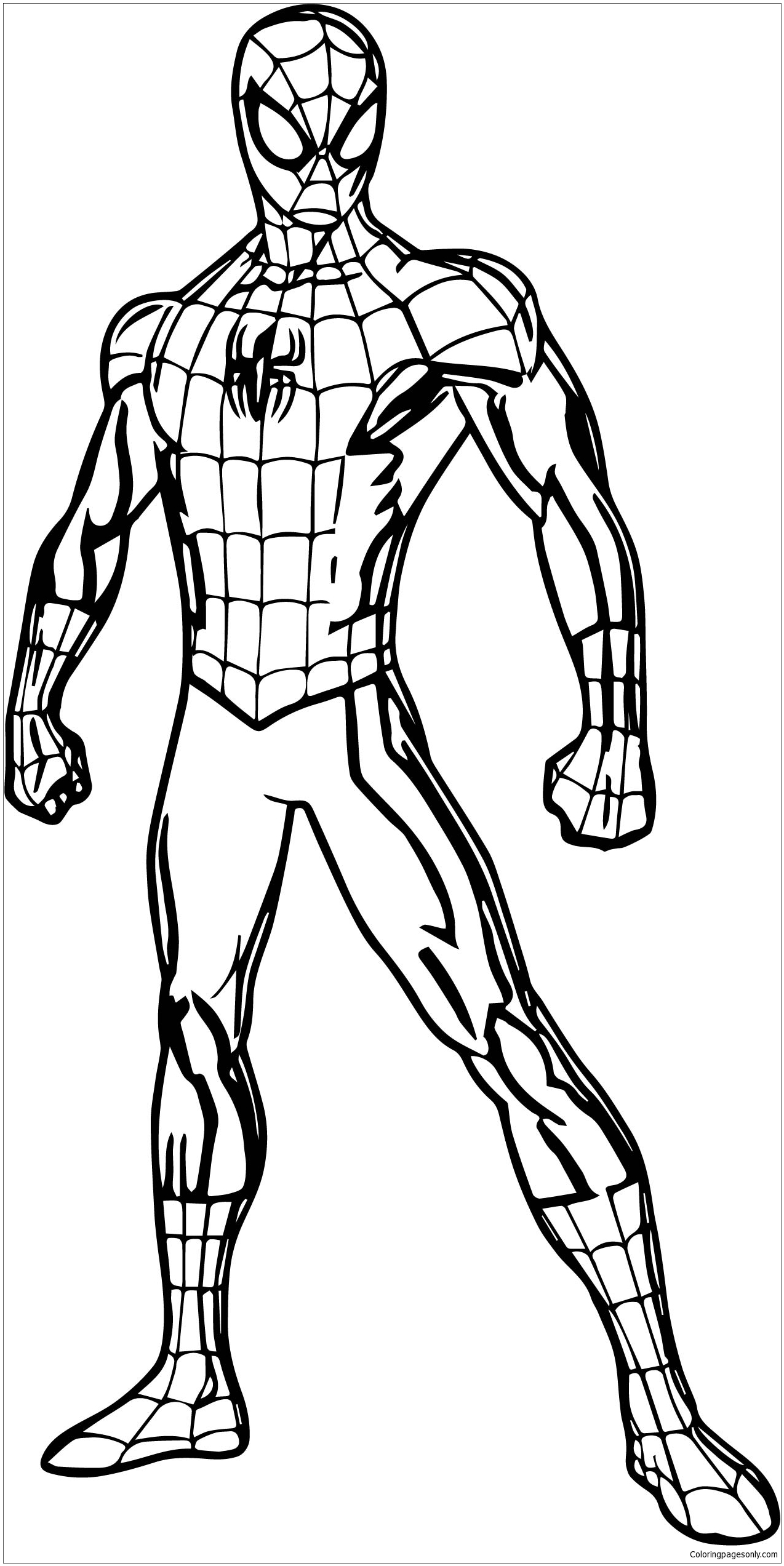 99+ Spider Man Halloween Coloring Pages 46