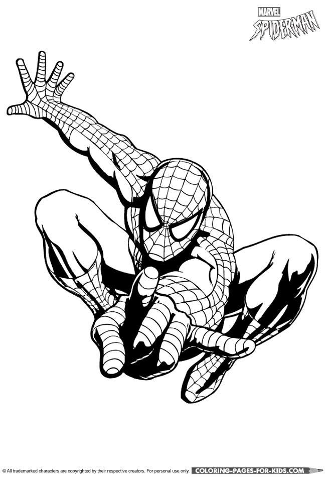 99+ Spider Man Halloween Coloring Pages 49