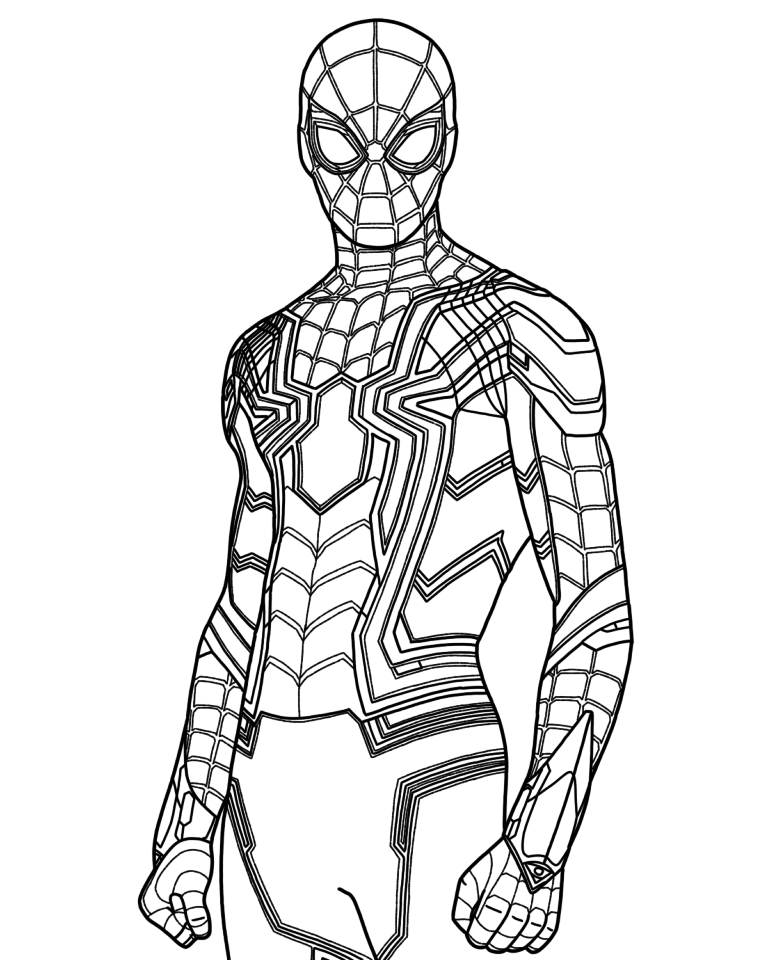 99+ Spider Man Halloween Coloring Pages 53