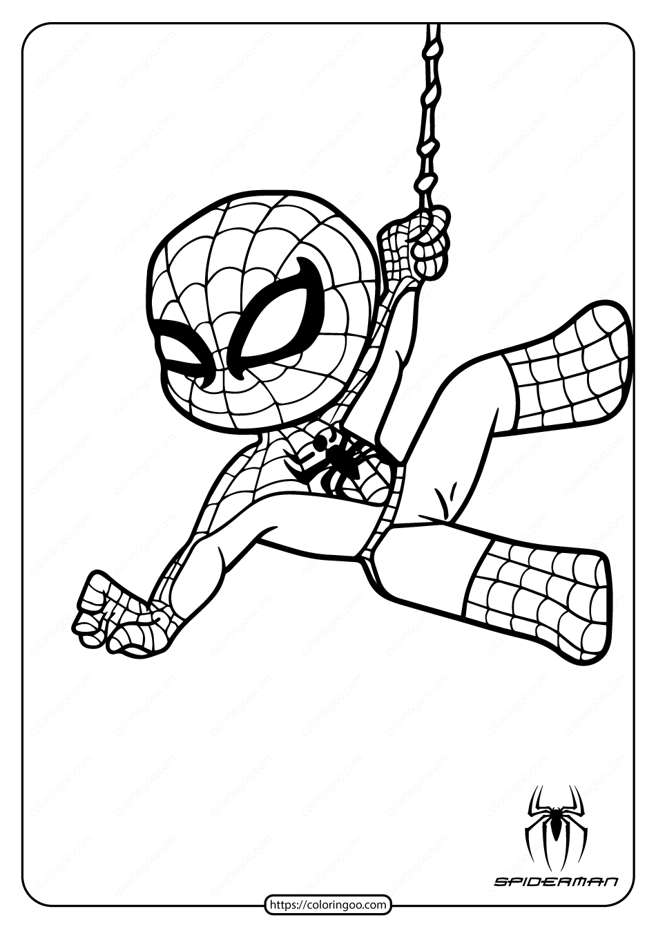 99+ Spider Man Halloween Coloring Pages 56