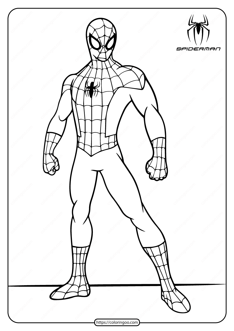 99+ Spider Man Halloween Coloring Pages 58