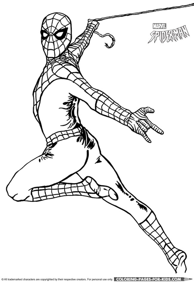 99+ Spider Man Halloween Coloring Pages 65