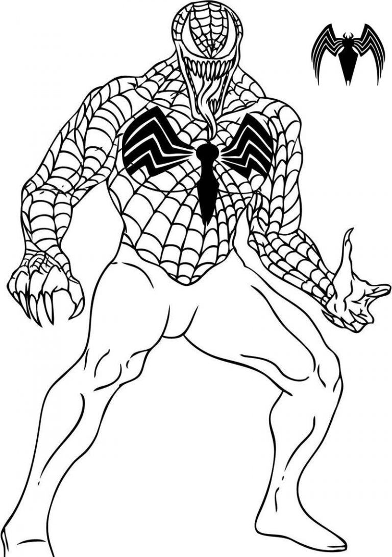 99+ Spider Man Halloween Coloring Pages 70