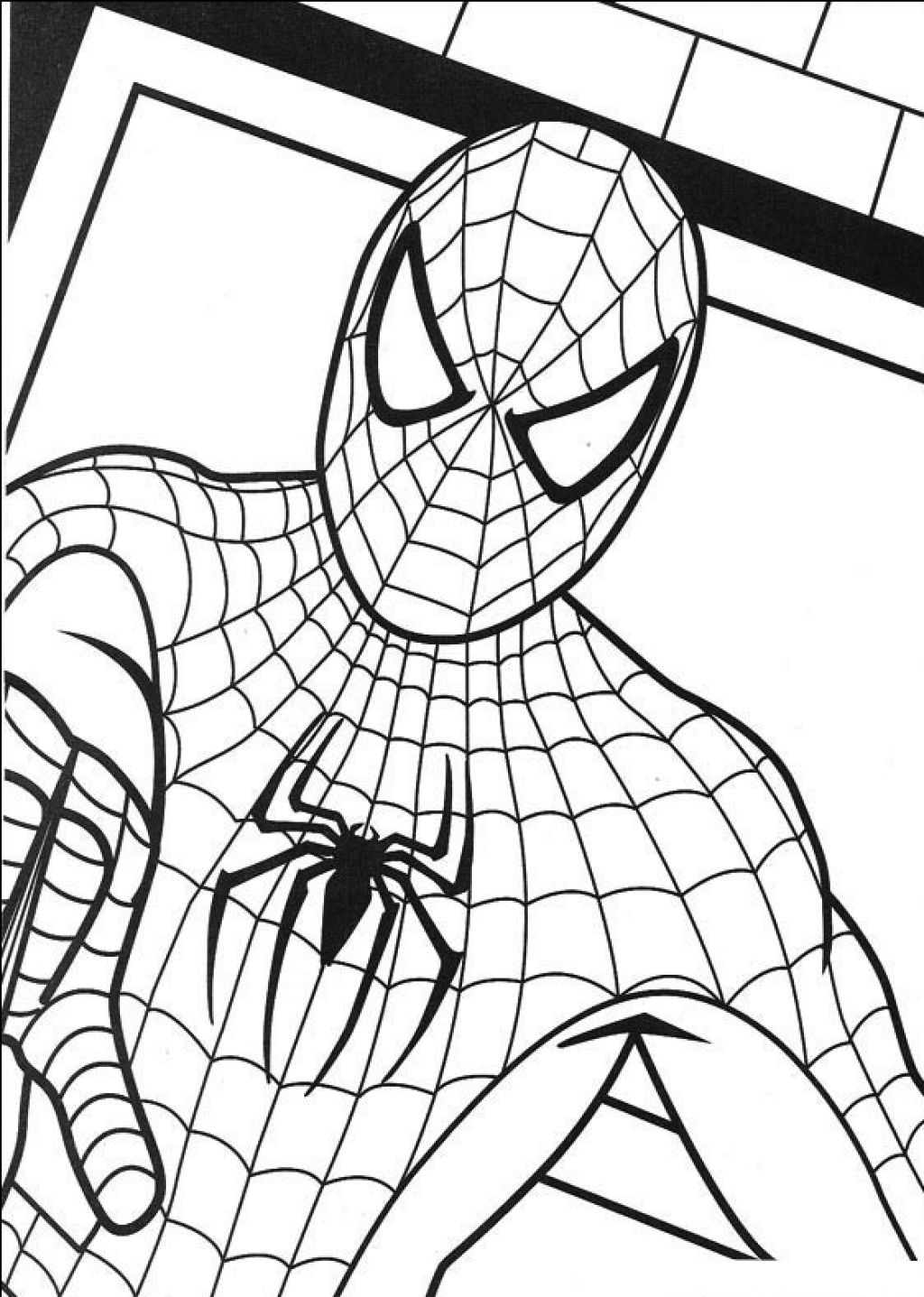 99+ Spider Man Halloween Coloring Pages 71