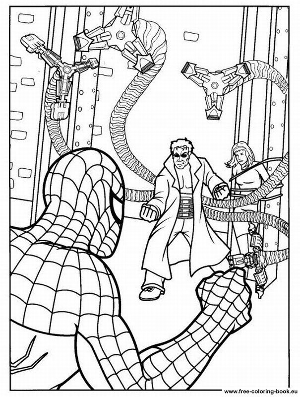 99+ Spider Man Halloween Coloring Pages 75