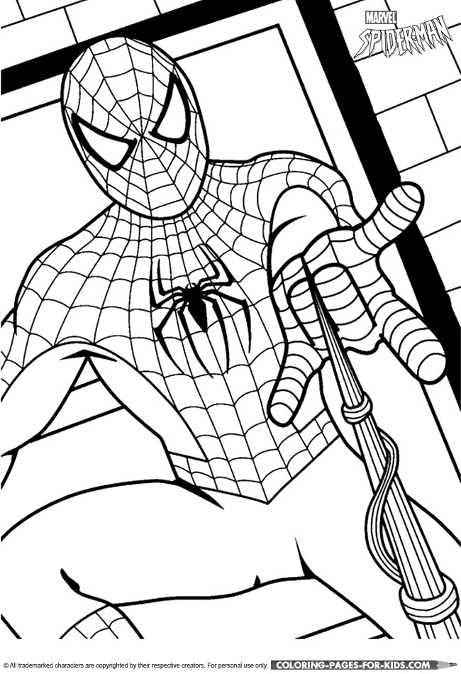 99+ Spider Man Halloween Coloring Pages 76