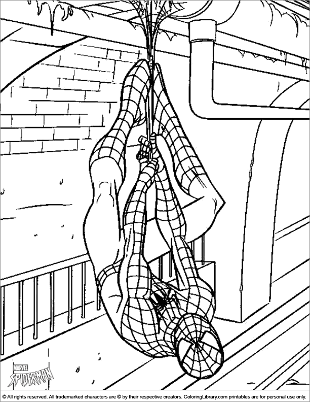 99+ Spider Man Halloween Coloring Pages 78