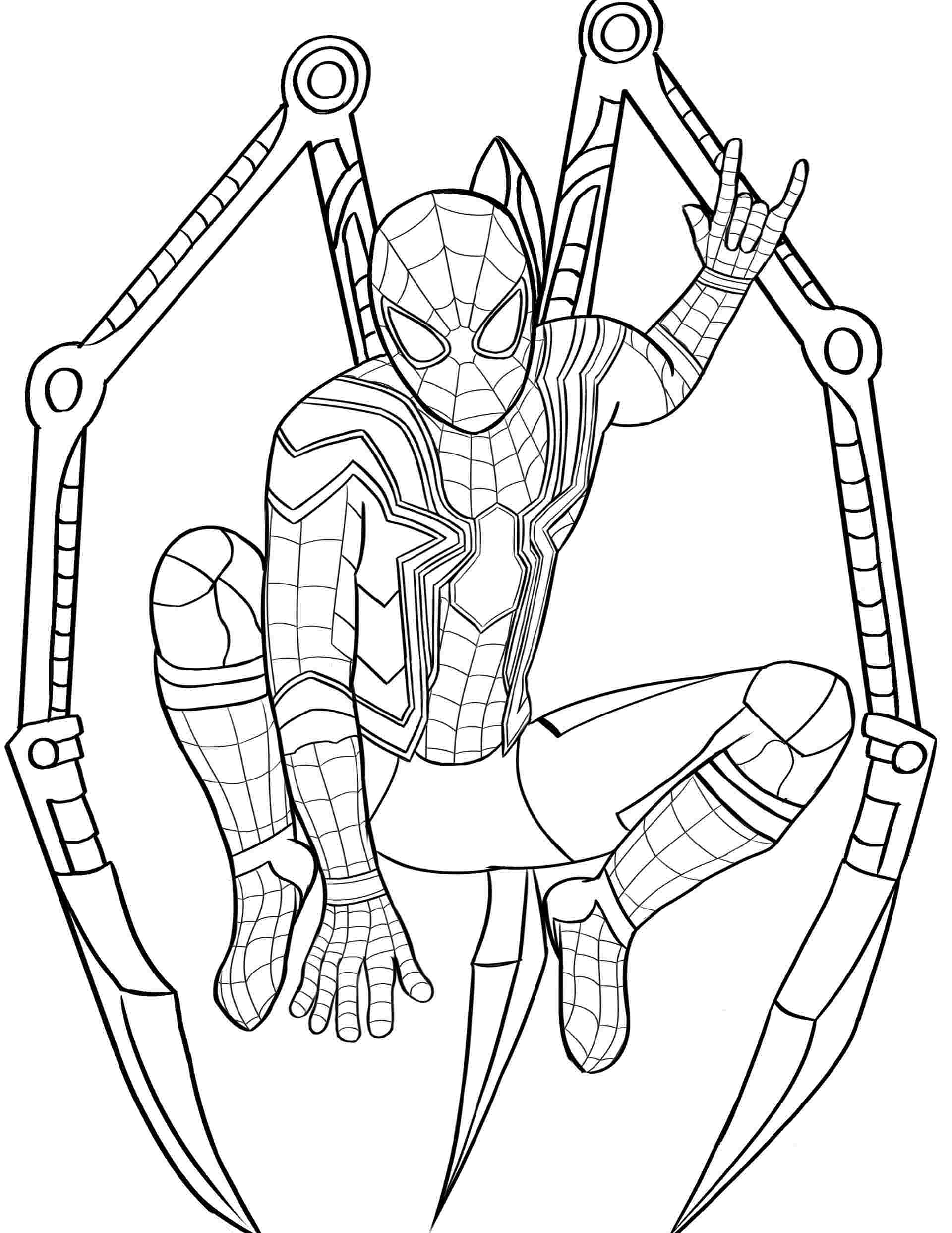 99+ Spider Man Halloween Coloring Pages 83