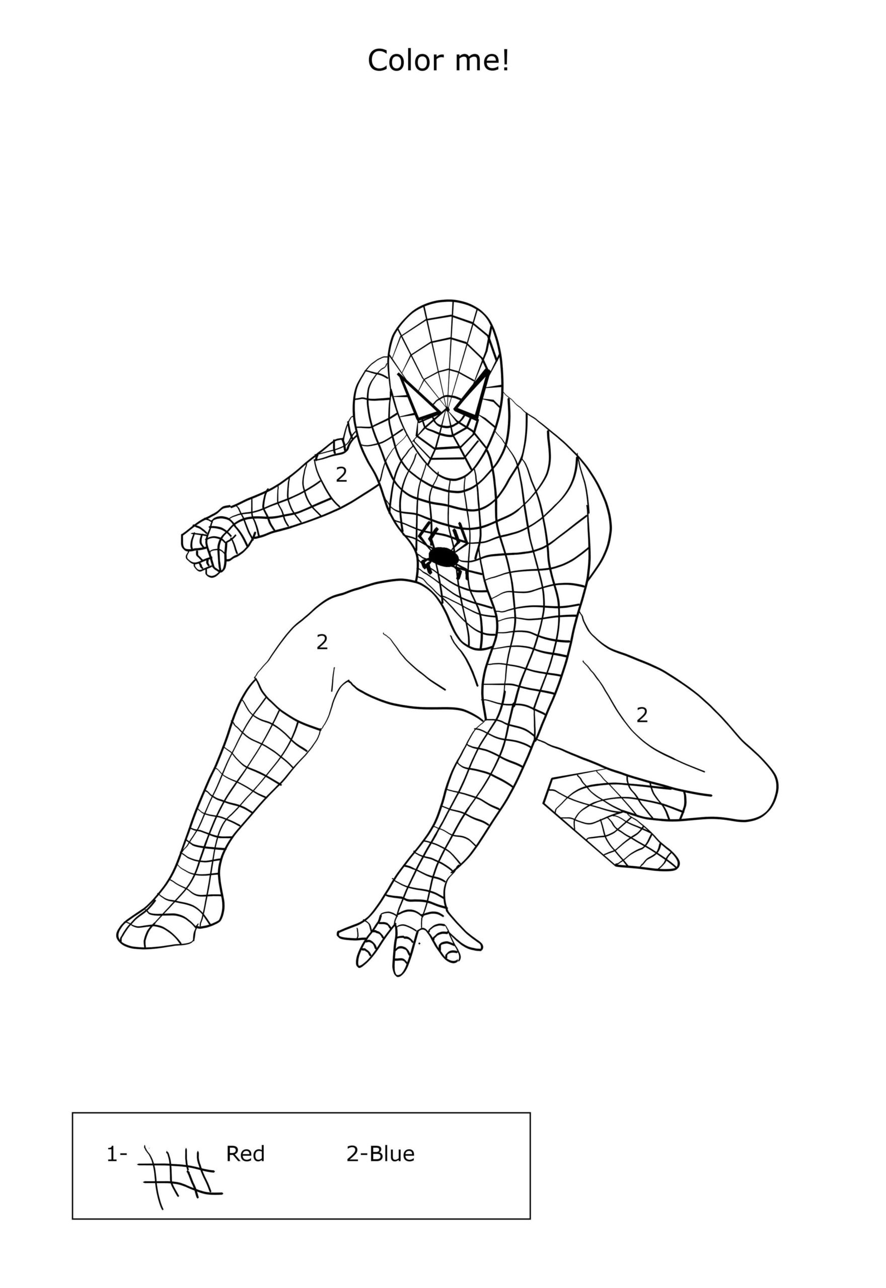 99+ Spider Man Halloween Coloring Pages 85