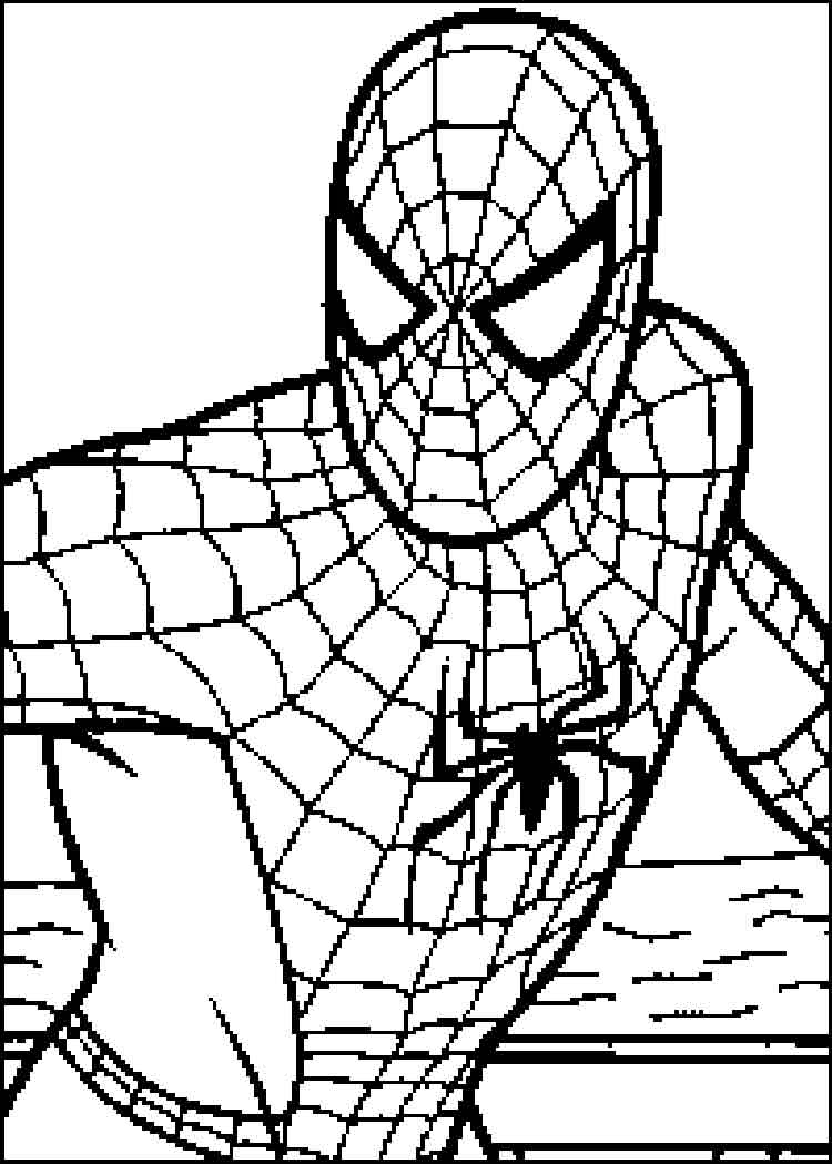 99+ Spider Man Halloween Coloring Pages 89