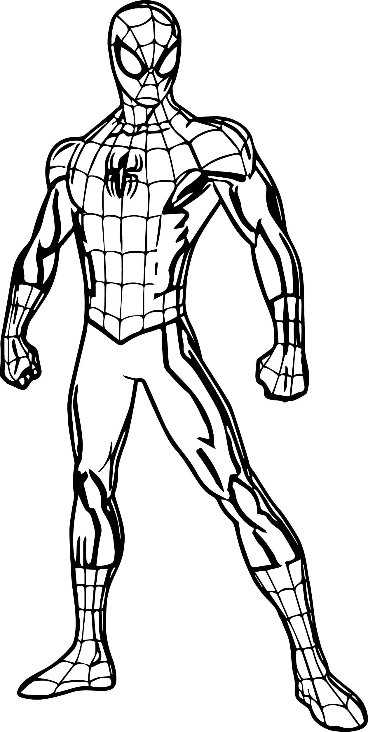 99+ Spider Man Halloween Coloring Pages 91