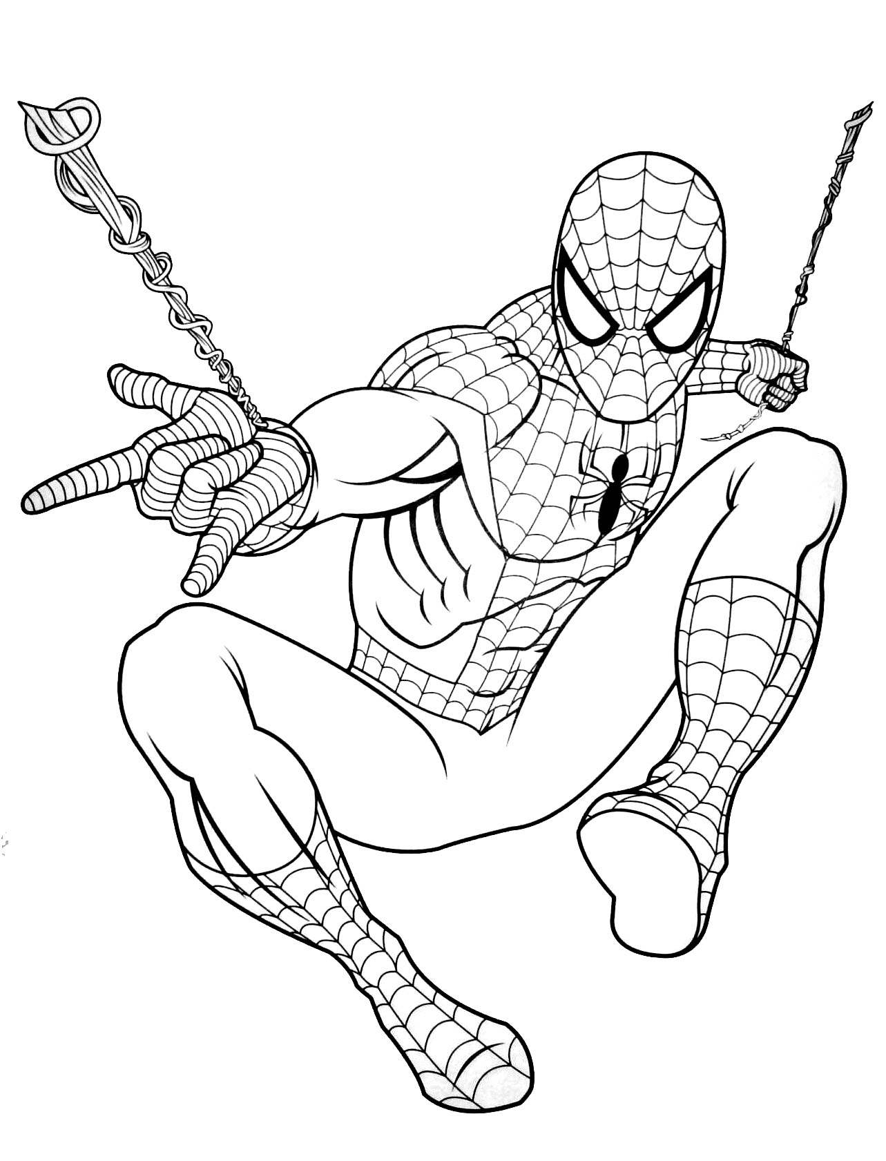 99+ Spider Man Halloween Coloring Pages 92