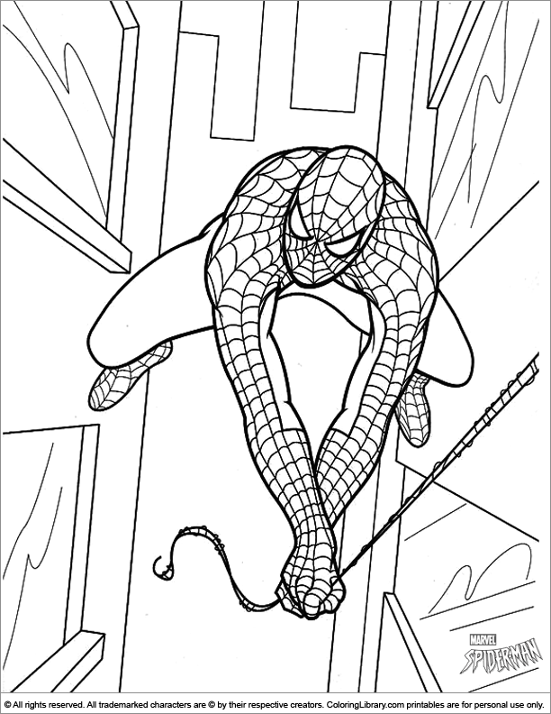 99+ Spider Man Halloween Coloring Pages 97