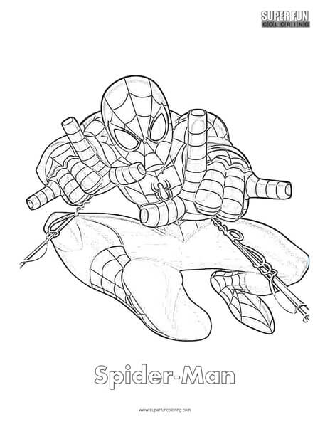 99+ Spider Man Halloween Coloring Pages 99