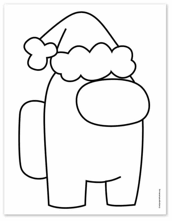 Among Us Coloring Pages for Kids 120