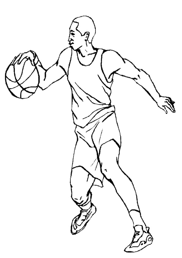 Basketball Coloring Pages Free Printable 106