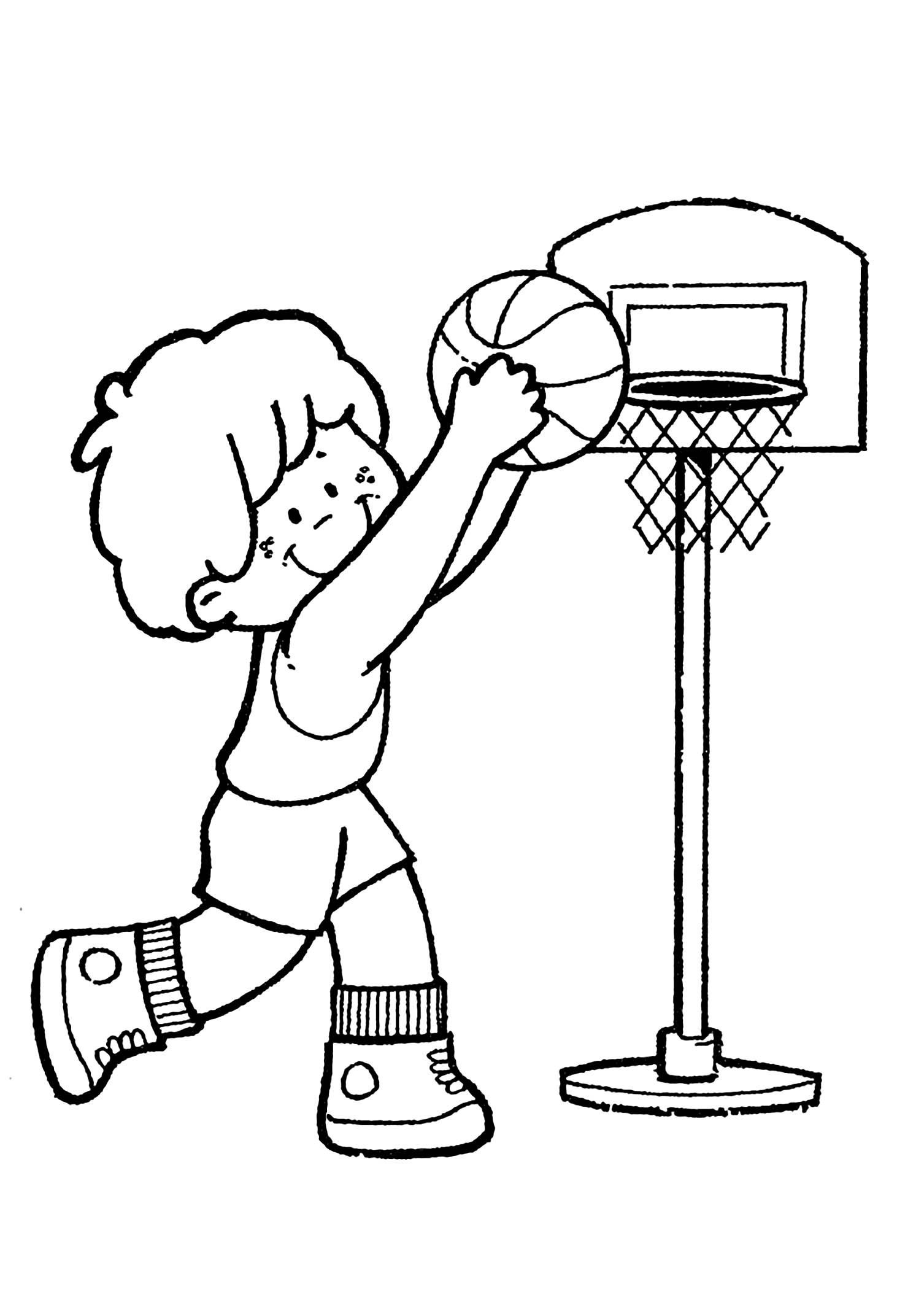 Basketball Coloring Pages Free Printable 113