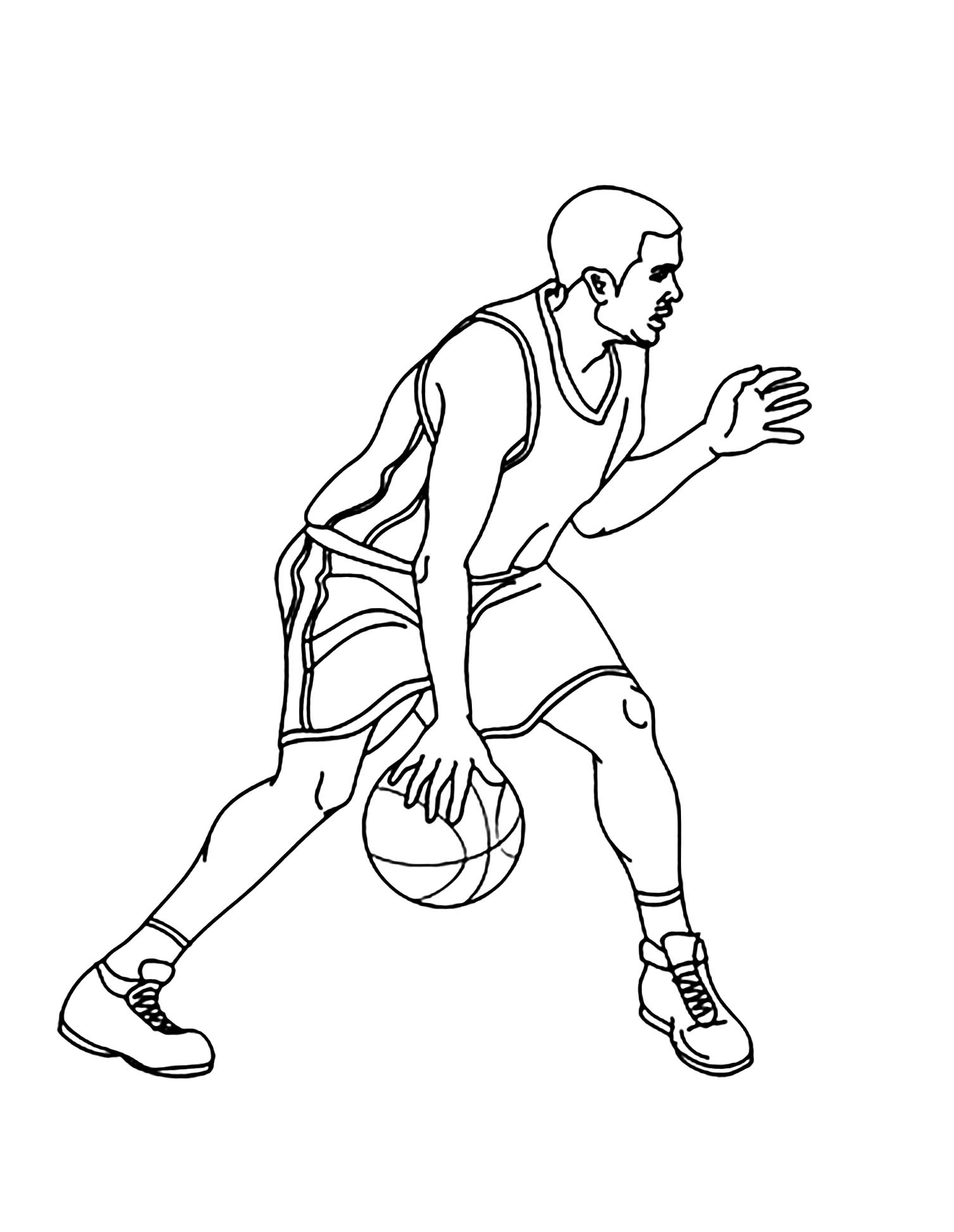 Basketball Coloring Pages Free Printable 117