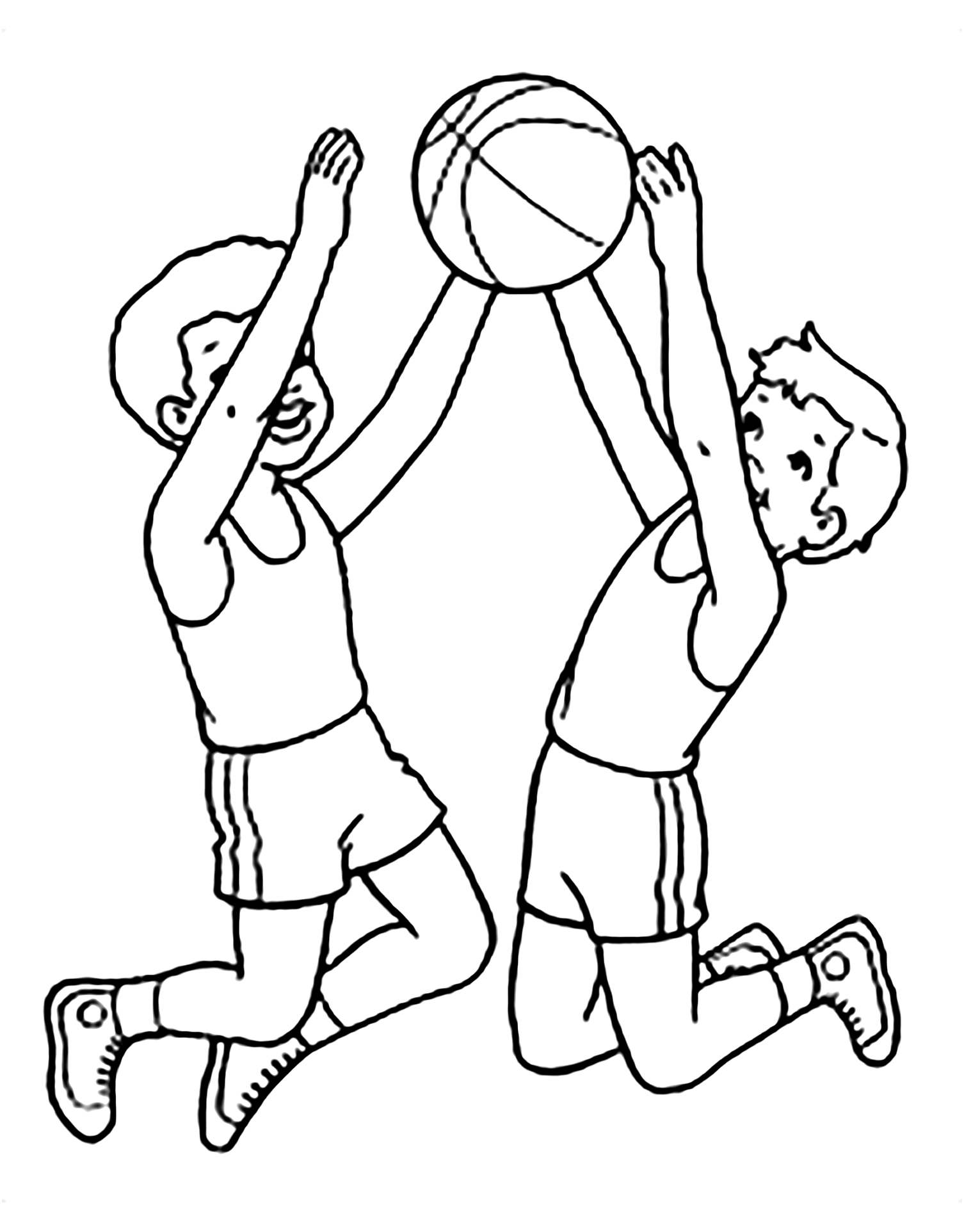 Basketball Coloring Pages Free Printable 118