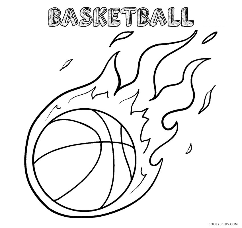 Basketball Coloring Pages Free Printable 121