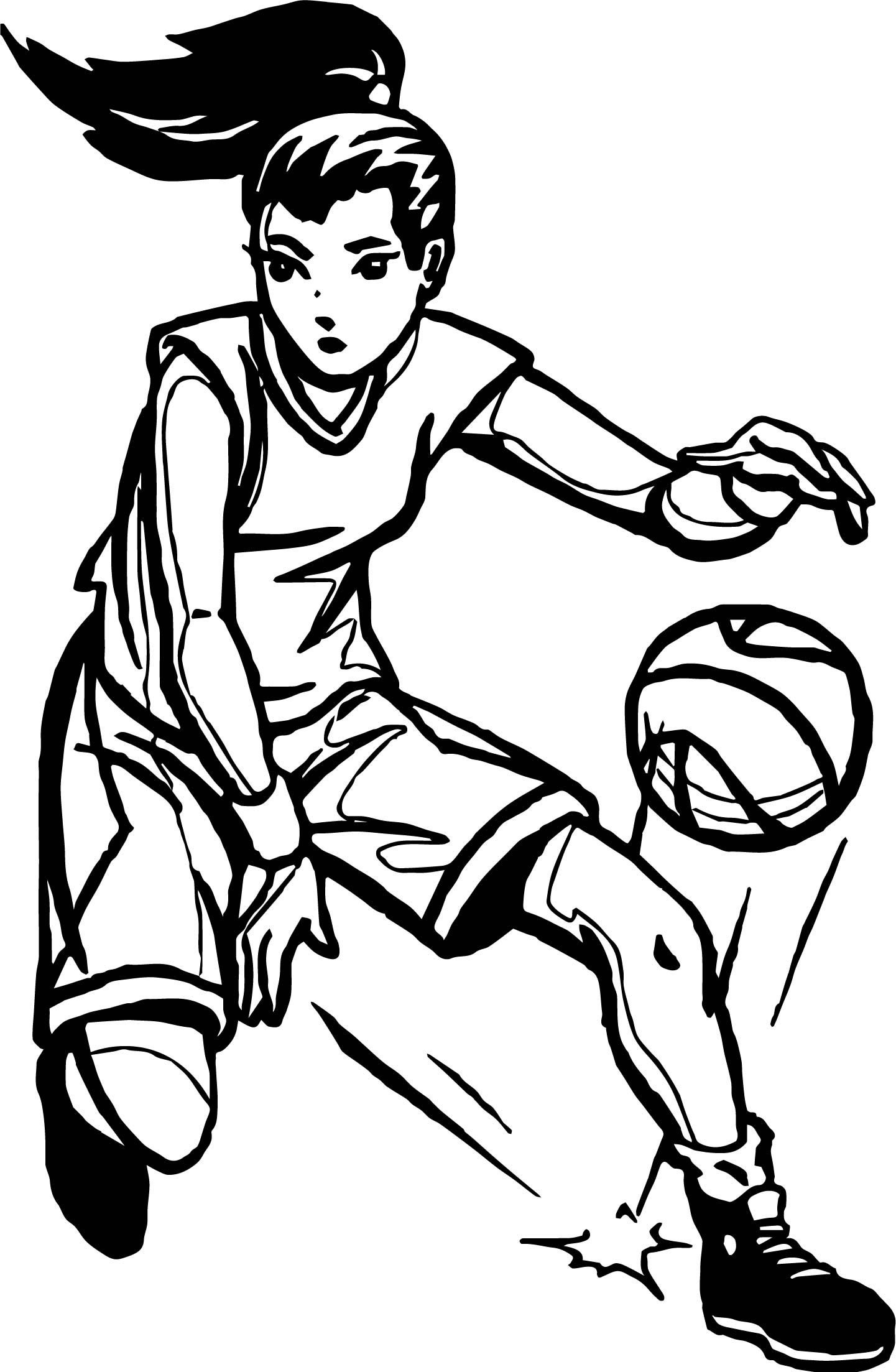 Basketball Coloring Pages Free Printable 141