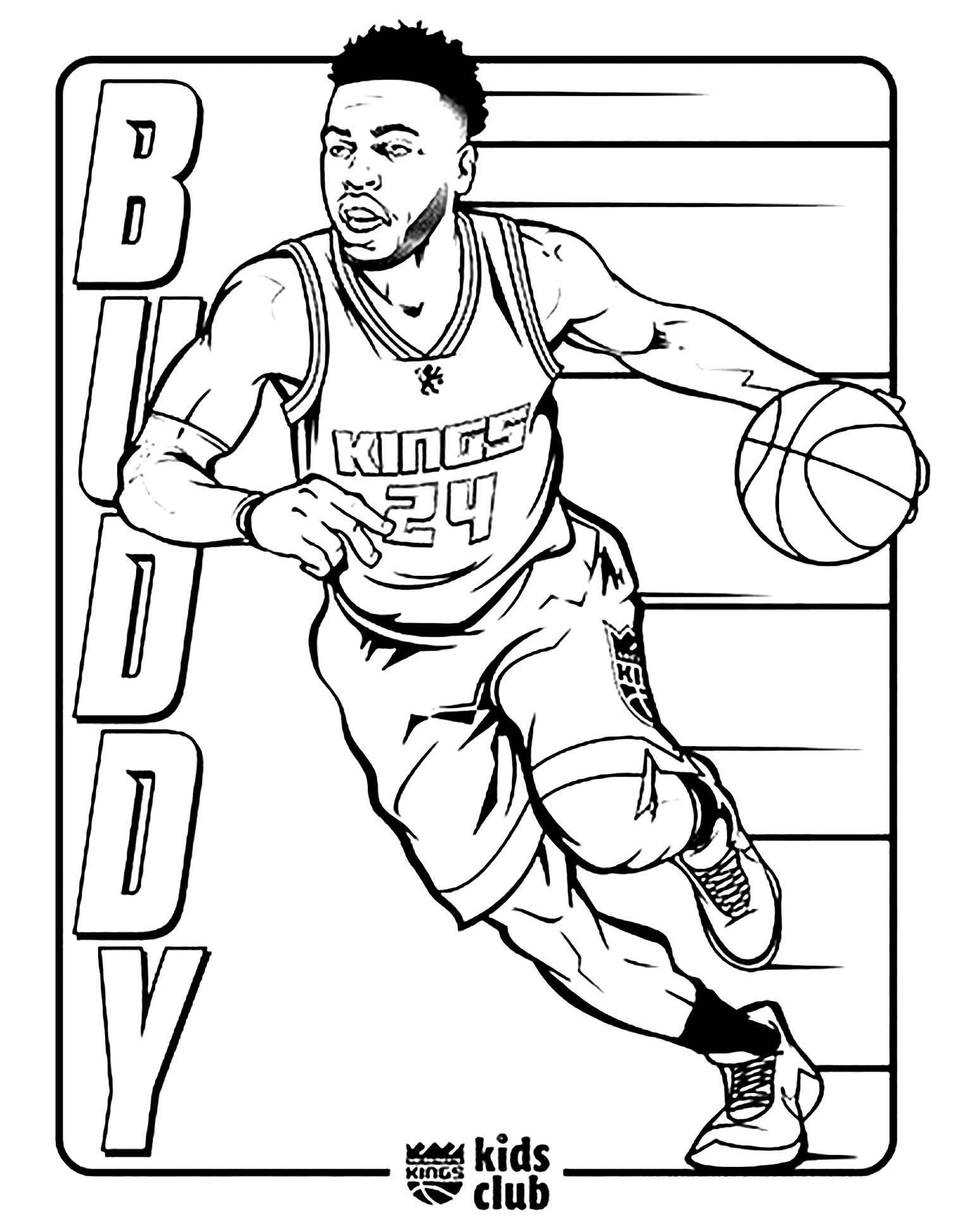 Basketball Coloring Pages Free Printable 151