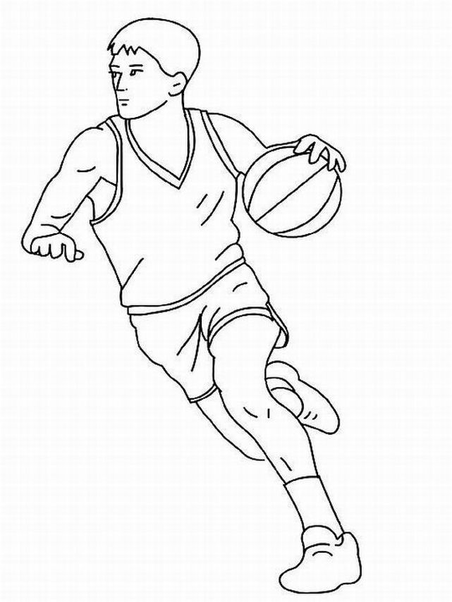 Basketball Coloring Pages Free Printable 157