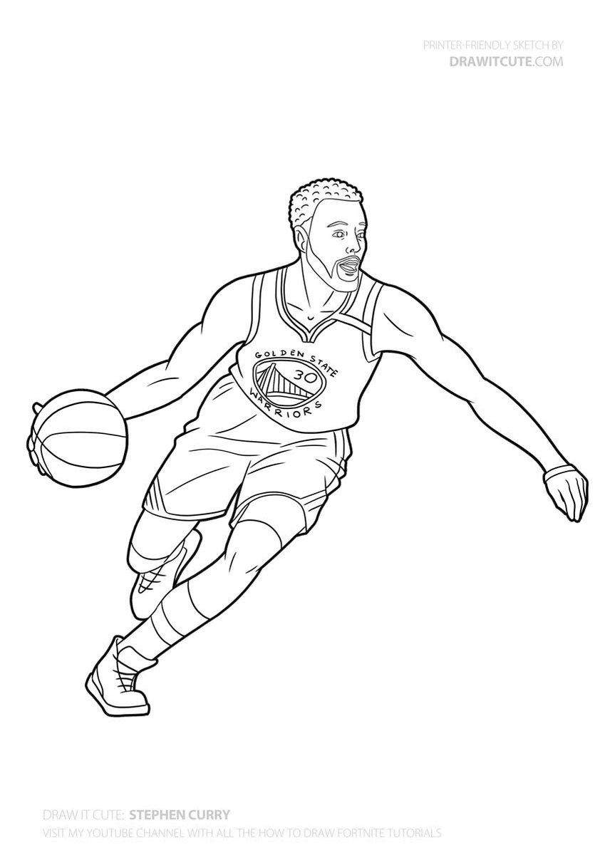 Basketball Coloring Pages Free Printable 165