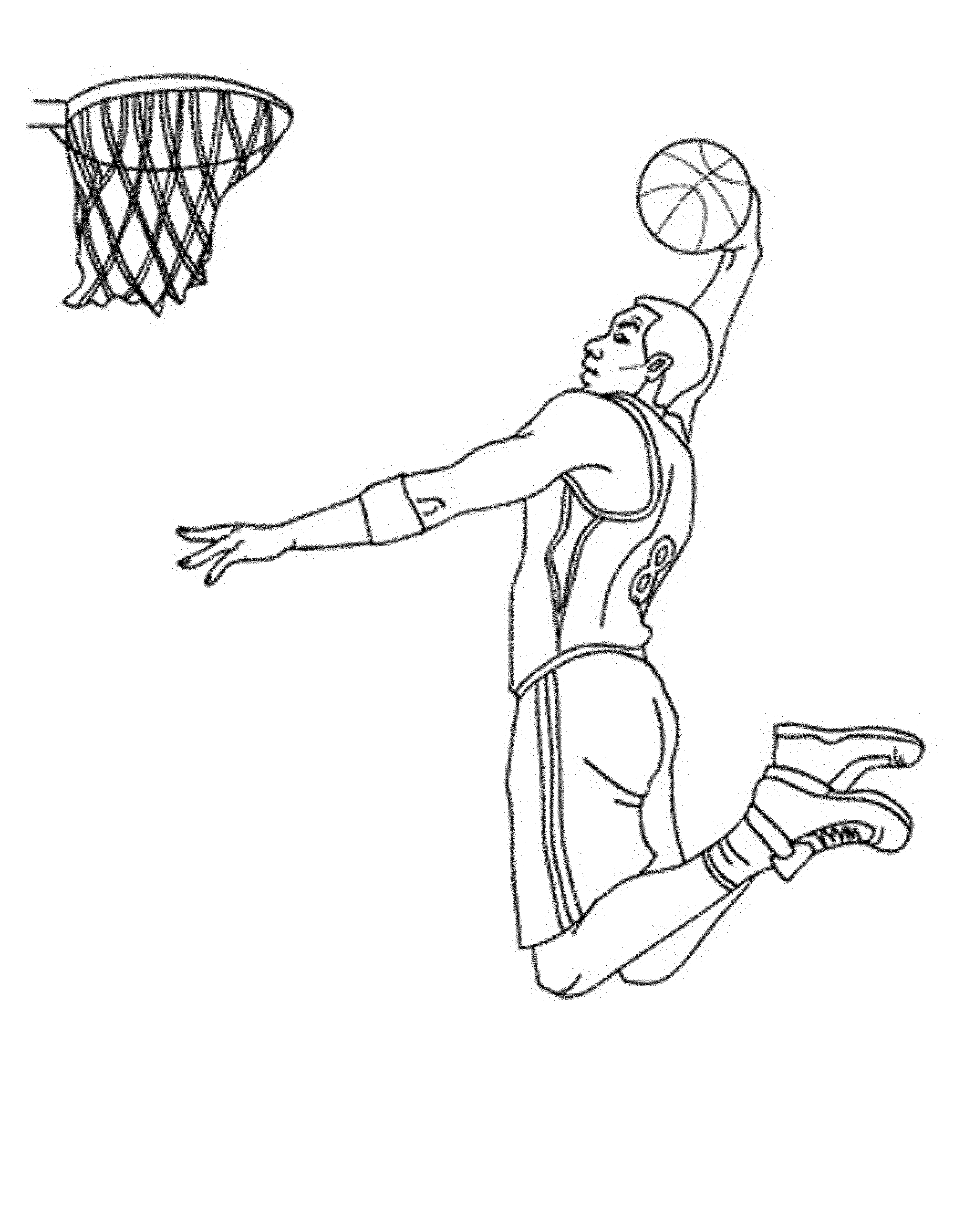 Basketball Coloring Pages Free Printable 167