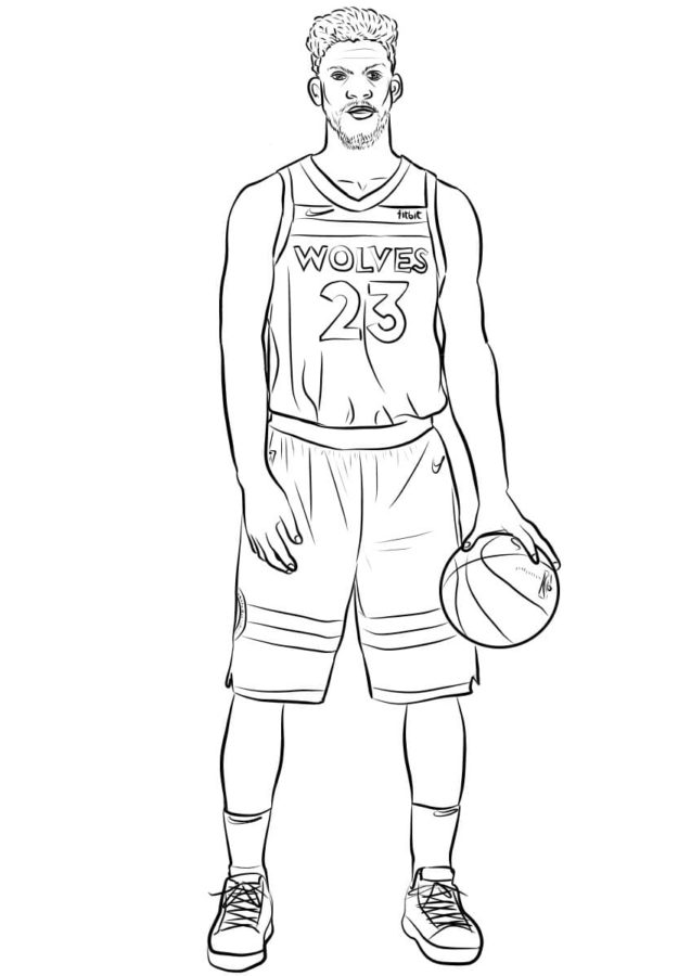 Basketball Coloring Pages Free Printable 172